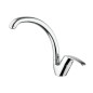 Mélangeur de cuisine avec bec orientable en laiton - Ofelia | Piralla Mélangeur de cuisine avec bec orientable en laiton - Ofelia | Piralla