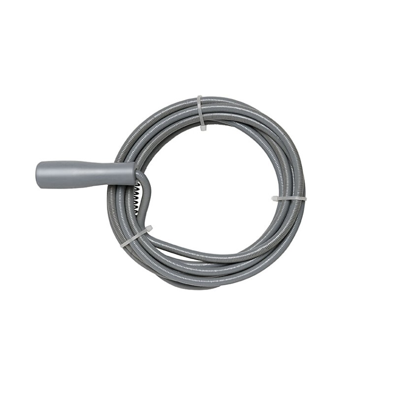 Ressort à plongeur enrobé pour drains 7 mètres flexibles Ressort à plongeur enrobé pour drains 7 mètres flexibles