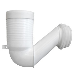 Coude WC mural 90° avec fixation incluse - BuyBath