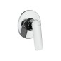 Mitigeur de douche encastré en laiton chromé Ø116 mm - Lago | Piralla Mitigeur de douche encastré en laiton chromé Ø116 mm - Lago | Piralla