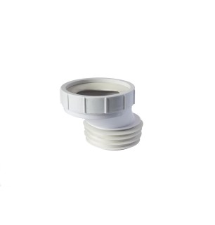 Manchon excentrique WC 4 cm - raccord de précision rigide