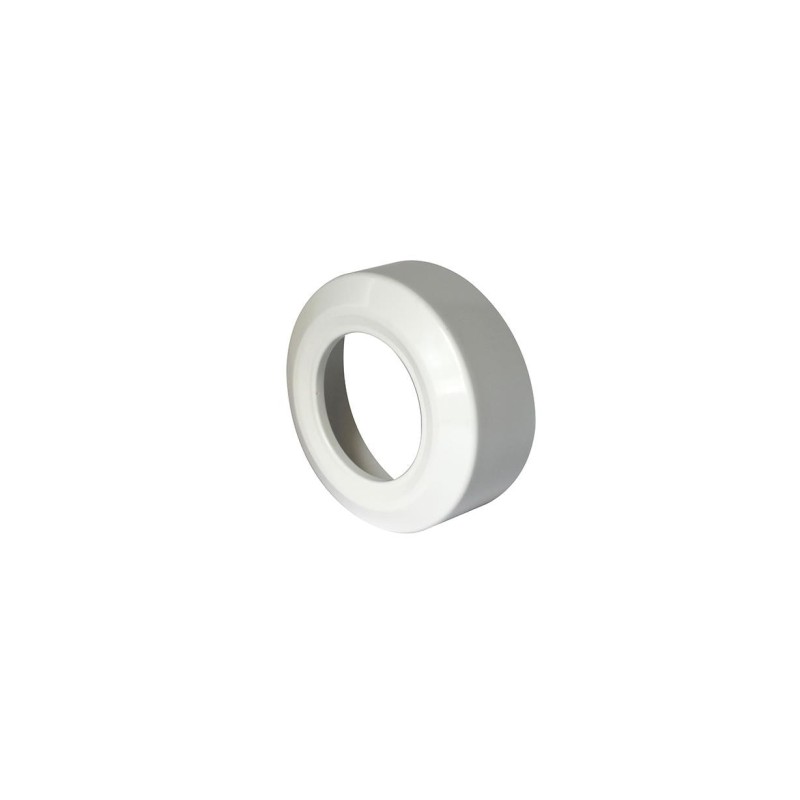 Rosette WC à douille Ø90 mm - couvercle finition propre Rosette WC à douille Ø90 mm - couvercle finition propre