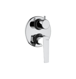 Mitigeur de douche encastré Iceberg - Piralla, 2 sorties chrome