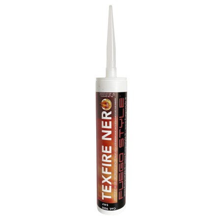 Scellant réfractaire Texfire noir - résistant jusqu'à 1100°C