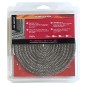 Joint professionnel pour poêle et cheminée Tricotex Black 6 mm Joint professionnel pour poêle et cheminée Tricotex Black 6 mm
