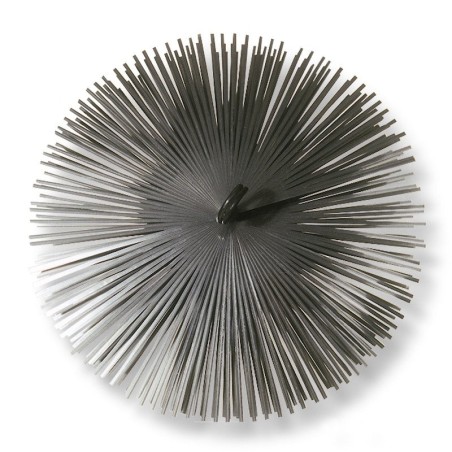 Nettoyeur de tuyaux ronds en acier inoxydable pour conduits de fumée et tuyaux Ø120 - BuyBath