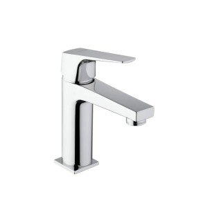 Mitigeur lavabo Iceberg - Piralla, laiton chromé avec vidage