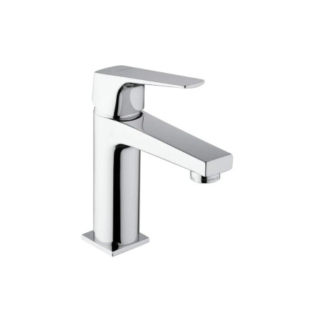 Mitigeur lavabo Iceberg - Piralla, laiton chromé avec vidage