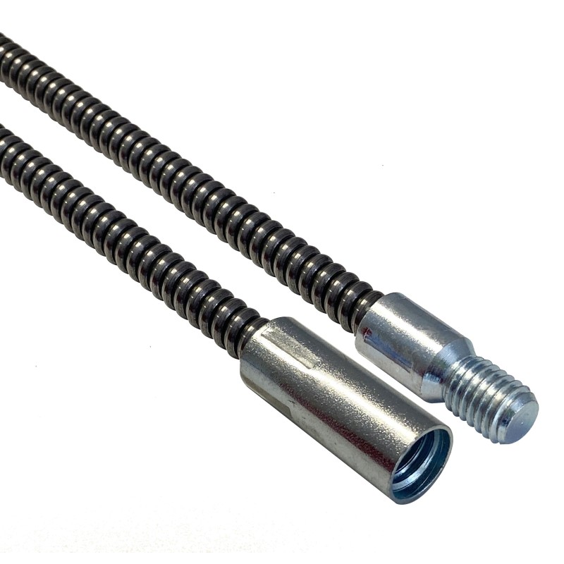 Extension du ressort de ramonage flexible M12 x 1,75 m Extension du ressort de ramonage flexible M12 x 1,75 m