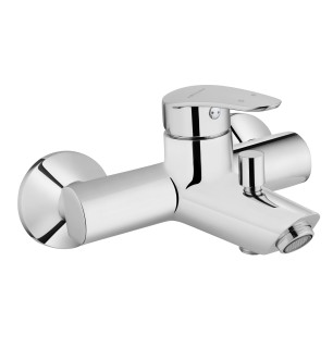 Dynamic S douche murale apparente et mitigeur de bain