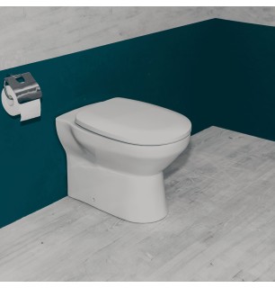 WC sans bride blanc - Sans siège - Conny | BuyBath