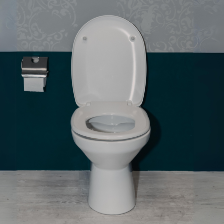 WC céramique sans rinçage blanc - Conny