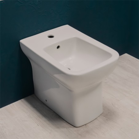 Bidet mural Small blanc - Mélangeur non inclus | BuyBath