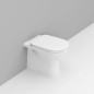 Paire de sanitaires en céramique encastrés - WC + Bidet - Gemma 2 | Ceramica Dolomite Paire de sanitaires en céramique encastrés - WC + Bidet - Gemma 2 | Ceramica Dolomite