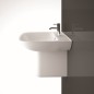 Lavabo en céramique blanche avec demi-pédestal Série Origin | Rak Ceramics Lavabo en céramique blanche avec demi-pédestal Série Origin | Rak Ceramics