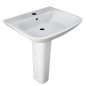Lavabo sur colonne en céramique blanche Série Origin | Rak Ceramics Lavabo sur colonne en céramique blanche Série Origin | Rak Ceramics