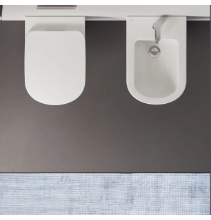 Gemma 2 WC + bidet encastré - Ceramica Dolomite