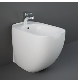 Paire de sanitaires encastrés en céramique blanc alpin - Illusion | RAK Ceramics