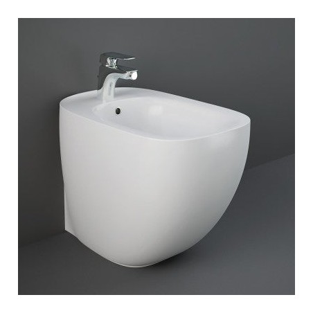 Paire de sanitaires encastrés en céramique blanc alpin - Illusion | RAK Ceramics