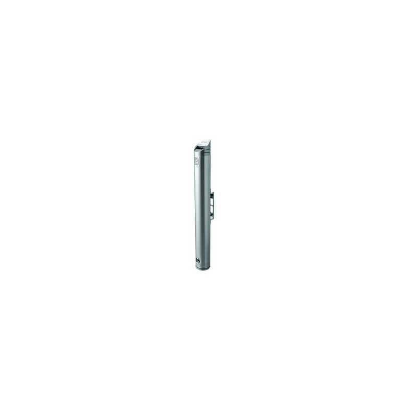 Cendrier mural compact avec serrure couleur aluminium - Wall Cendrier mural compact avec serrure couleur aluminium - Wall