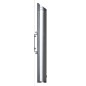 Cendrier mural compact avec serrure couleur aluminium - Wall Cendrier mural compact avec serrure couleur aluminium - Wall