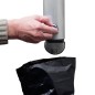 Cendrier mural compact verrouillable noir - Mural Cendrier mural compact verrouillable noir - Mural